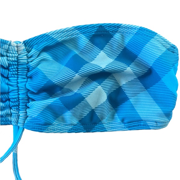 NWT Burberry blue check bikini 2 piece - Picture 5 of 10